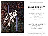 Einladungskarte zur Ausstellung in Asbach